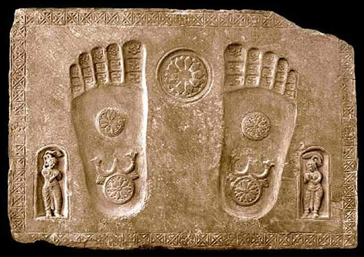 buddha footprint