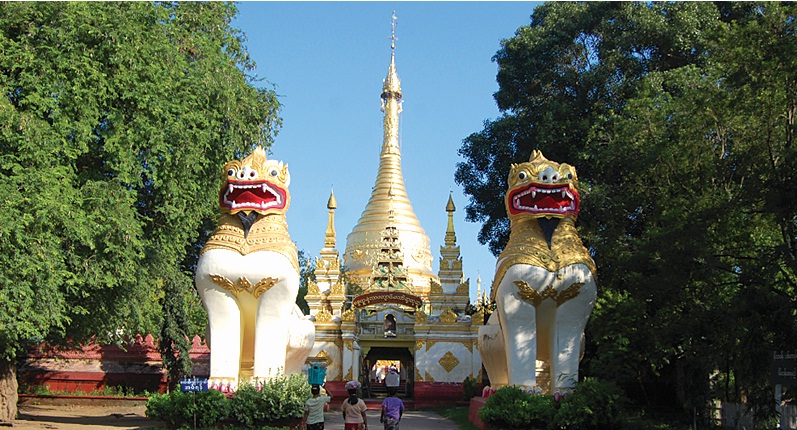 Sandalwood Kyaung Dawyar Pagoda