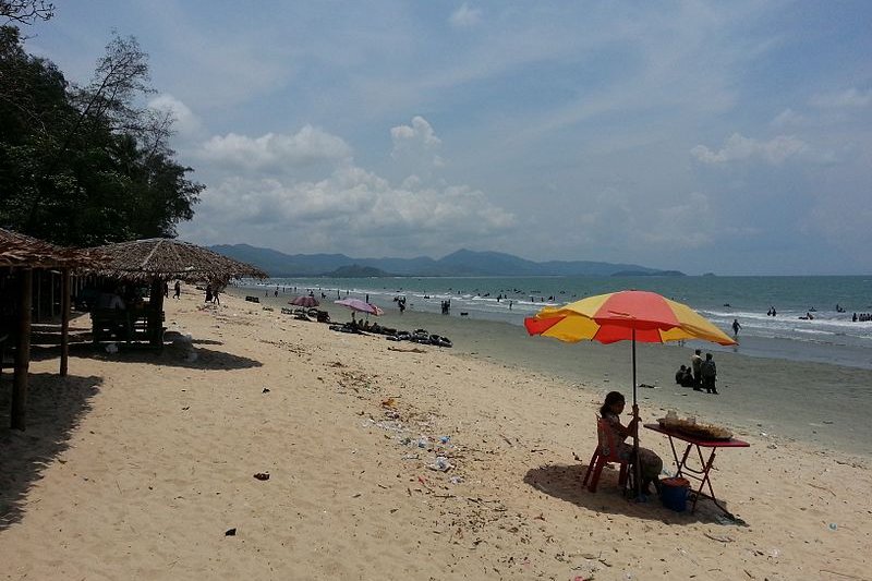 Maungmagan Beach