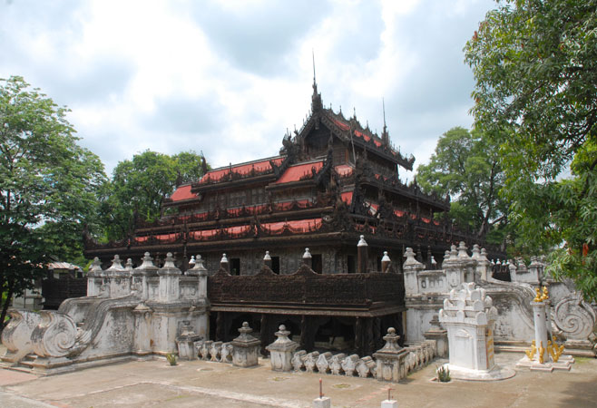 Shwenandaw Monastery or Golden Palace Monastery